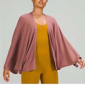Lululemon Cashlu Knit Textured Wrap